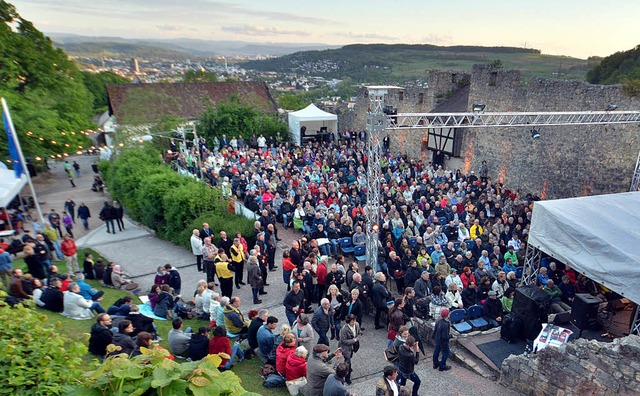 Traumkulisse: Das Ambiente und die Aus...zz auf der Burg&#8220; sind einmalig.   | Foto: Barbara Ruda