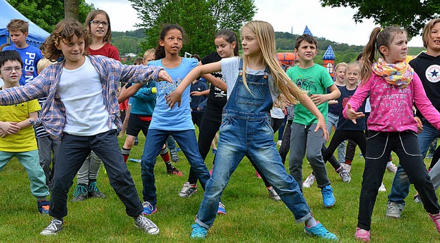 Die Freude an der Bewegung stand im Mi...nkt von &#8222;Badenova bewegt&#8220;.  | Foto: Barbara Ruda