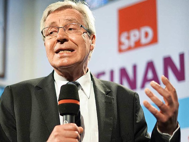 Jens Bhrnsen, SPD-Spitzenkandidat und demnchst Ex-Brgermeister von Bremen.  | Foto: dpa