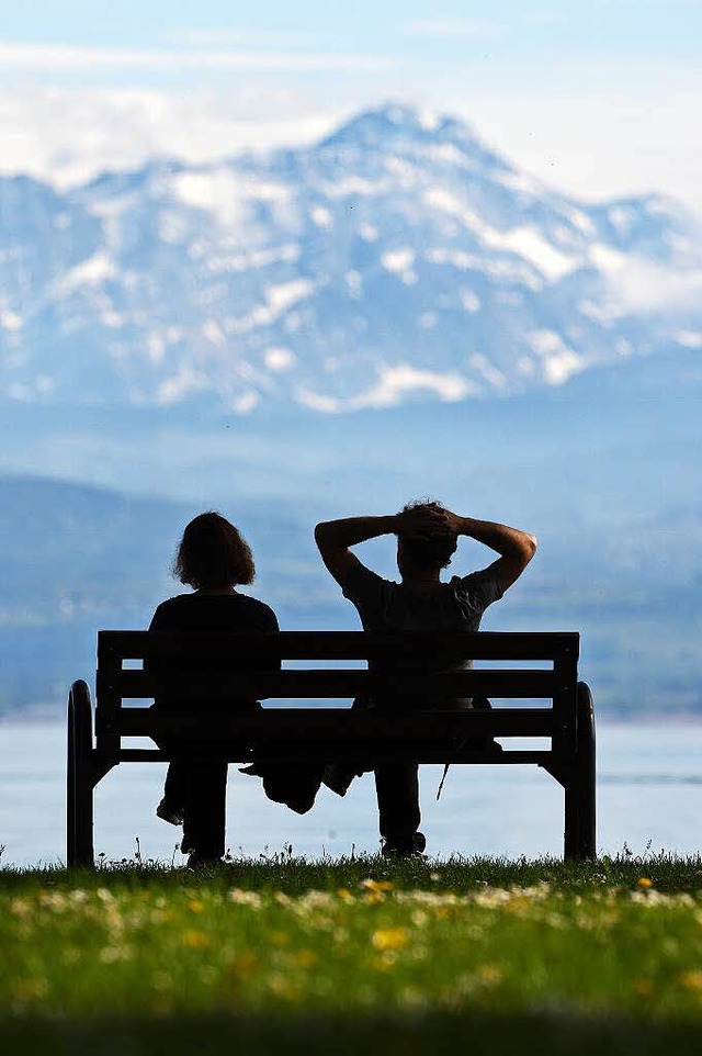 Sonnige, aber auch strmische Aussichten  | Foto: dpa