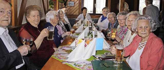 Klassentreffen der Neunziger (von link...iger), Hedwig Jger (geb. Herbstritt).  | Foto: Adelbert Mutz