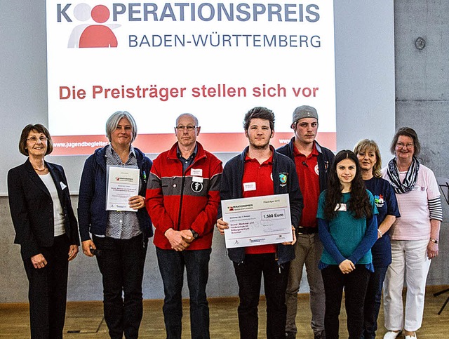 Die Schulleiterin der Grund-, Frder- ...onspreis des Landes Baden-Wrttemberg.  | Foto: Veranstalter