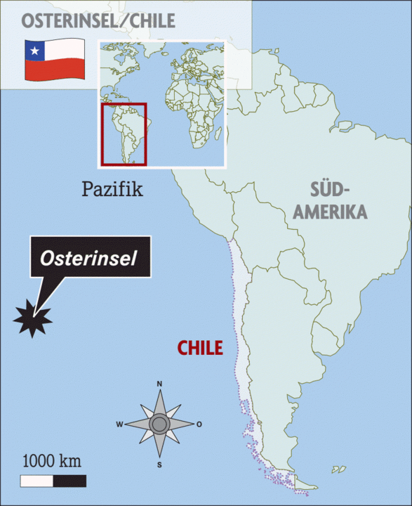 Steinfiguren auf der Osterinsel faszinieren die Menschen seit jeher