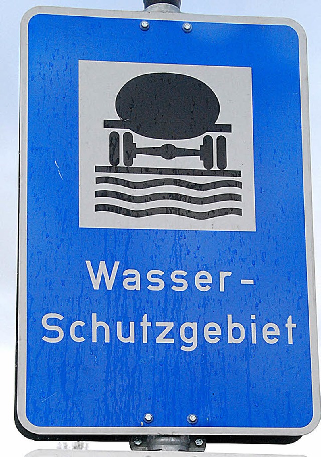 Der Schutz ist Sache des Wasserversorgers.   | Foto: Ralf Staub