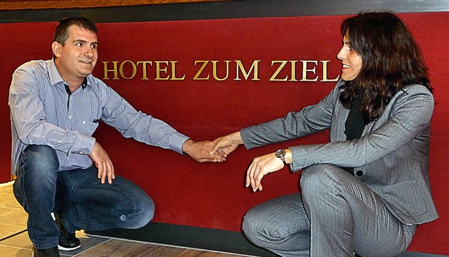 Hand in Hand zum Ziel: Nach Umbau und ...er das  Hotel-Restaurant  in Grenzach.  | Foto: ZVG Gasthaus zum Ziel