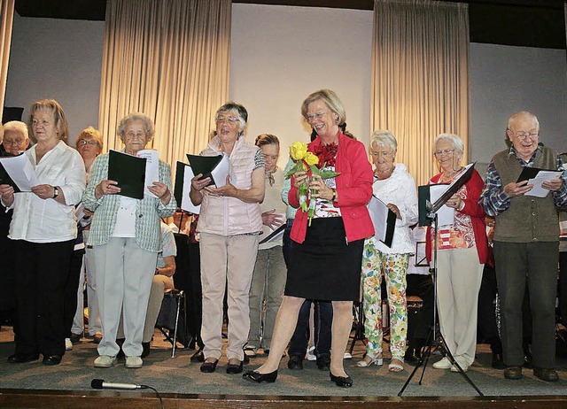 Ein wunderschnes musikalisches Progra...Pfarrzentrums St. Margarethen geboten.  | Foto: Fotos: Karin Heiss