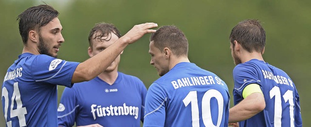 Top: die BSCler Fabian Schleusener (v.... Artur Fellanxa und Bernhard Wiesler    | Foto: Seeger