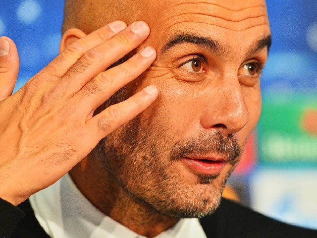 Pep Guardiola: &#8222;Jetzt will ich die Meisterschaft feiern...&#8220;  | Foto: dpa