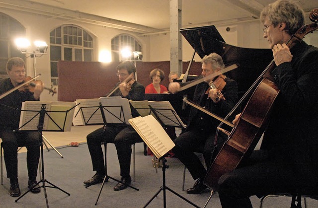 Kammermusik in einem Konzertsaal mit W... Vogler-Quartetts im vergangenen Jahr.  | Foto: Karin Steinebrunner/ Martina David-Wenk