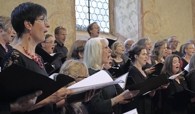 Vielseitig und wandelbar: Der Mllheim...nem Konzert zum 25-jhrigen Bestehen.   | Foto: Dorothee Philipp