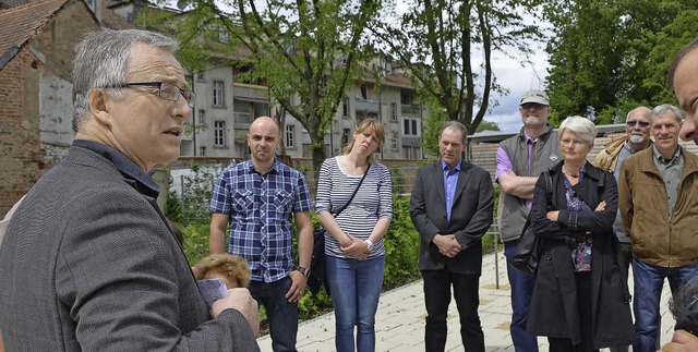 Der stdtische Fachbereichsleiter Erwi...viel Leben in die Stadt bringen soll.   | Foto: julia trauden