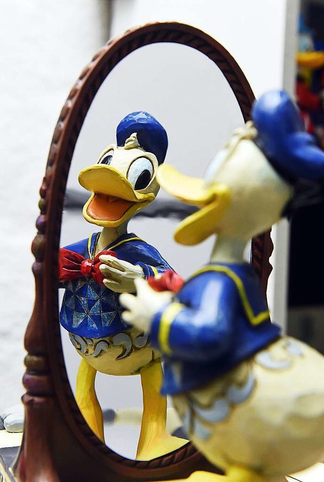 Comic-Star Donald Duck.  | Foto: dpa