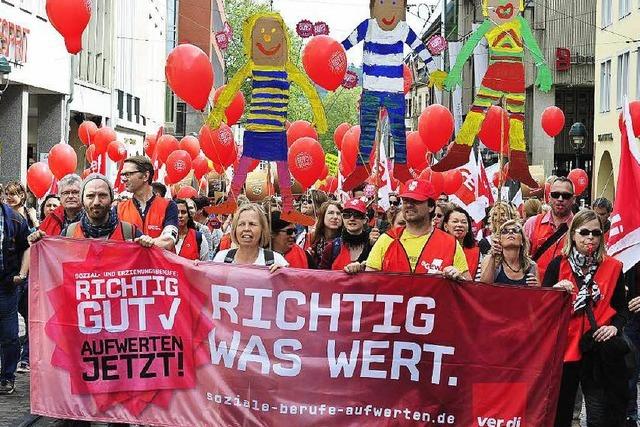Kita-Streik geht auch in der Region Freiburg weiter