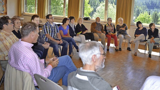 Rege diskutierten die Workshop-Teilnehmer ber den Tourismus in Friedenweiler.   | Foto: Liane Schilling