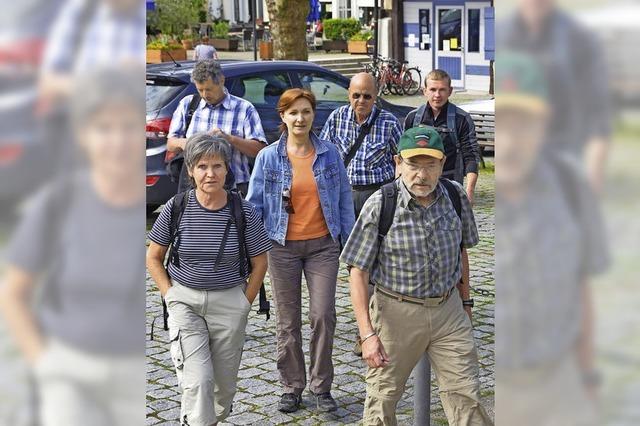 Start der Westweg-Saison mit einer Tour zum Blauen