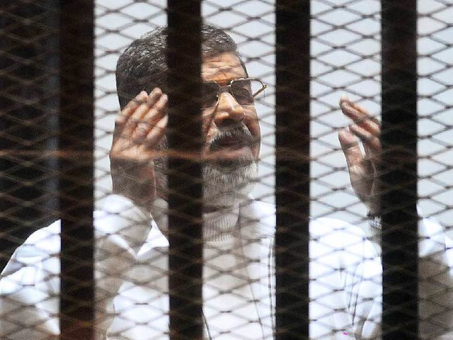 gyptens Ex-Prsident Mursi ist zum Tode verurteilt worden.  | Foto: dpa