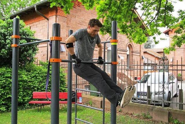 Erste Street Workout-Anlage in Lahr