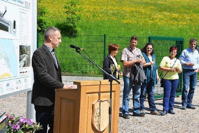 Fotos: Wasserkraftwerk eingeweiht