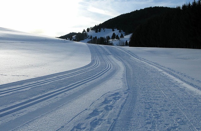 Die Langlauffreunde werden auch in den...pen und Winterwanderwege prparieren.   | Foto: Ulrike Spiegelhalter