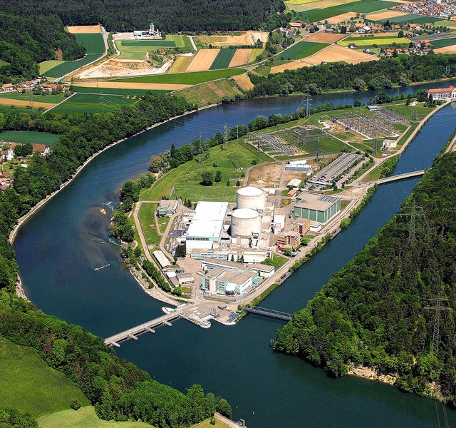 15 Meter breit muss das Ufer, hier die Aare beim AKW Beznau, mindestens sein.   | Foto: ZVG