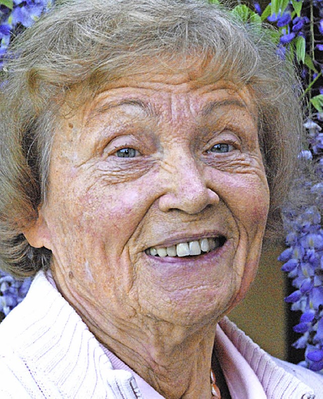 Gisela Ritter feiert ihren 80. Geburtstag   | Foto: Tolsdorf