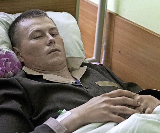 Einer der beiden festgenommenen Soldaten:  Alexander Alexandrow   | Foto: AFP