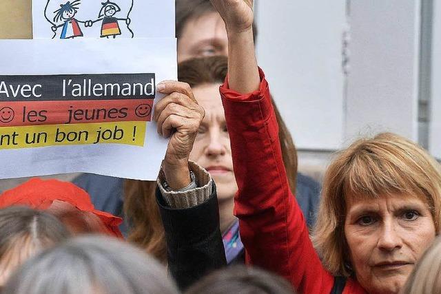 Lehrer und Eltern protestieren gegen franzsische Schulreform