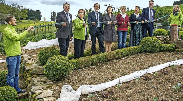 In Gtenbach wurde die Bauerngarten-Route erffnet.   | Foto:  Naturpark Sdschwarzwald