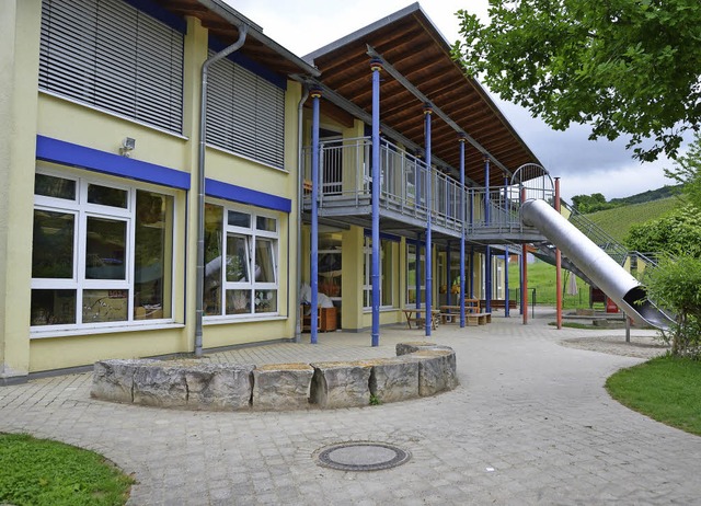 Im  Auggener Kindergarten soll demnch... Ganztagsbetreuung erweitert  werden.   | Foto: Sigrid Umiger