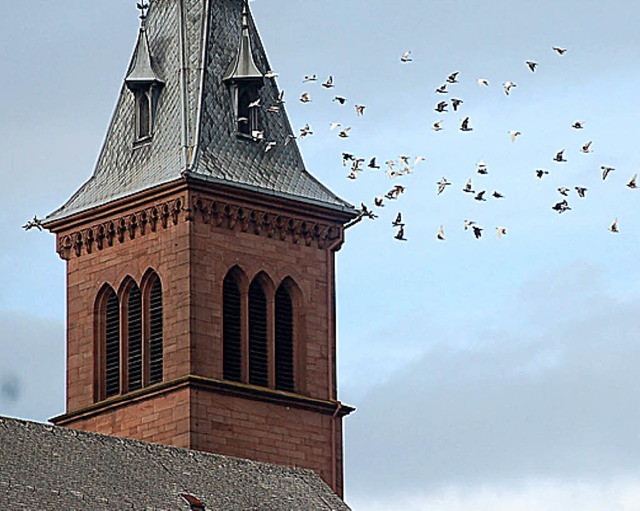 Rund um die Heilig-Geist-Kirche wird gefeiert.   | Foto: Siebold