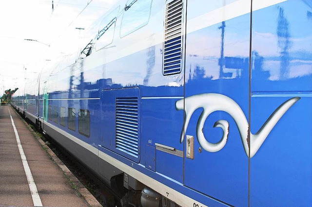 Schon heute hlt der TGV in Mllheim, ...n &#8211; das soll sich jetzt ndern.   | Foto: Julia Jacob