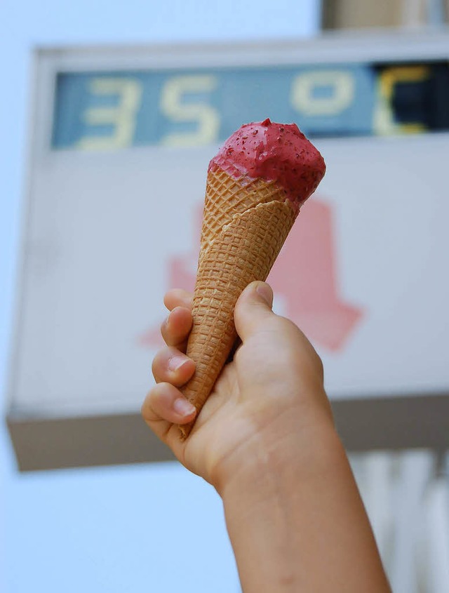 Ist es hei, isst man Eis. Aber man ka...n Energie, die genutzt werden knnen.   | Foto: Seller