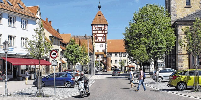 In Brunlingens Kernstadt fahren die meisten Verkehrsteilnehmer angepasst.  | Foto: Dagobert Mair