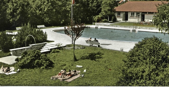 Ds Schwimmbad in Todtmoos vor rund 50 Jahren  | Foto: repro: hans-dieter folles