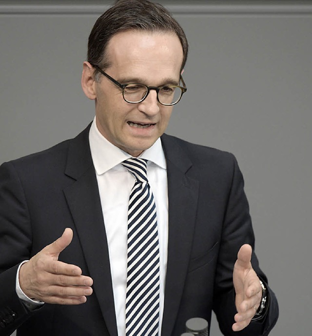 Bundesjustizminister Heiko Maas   | Foto: DPA