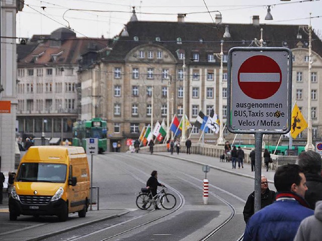 Das seit 5. Januar geltende Verkehrsko...uni an einigen Stellen nachgebessert.   | Foto: archivfoto: Daniel Gramespacher