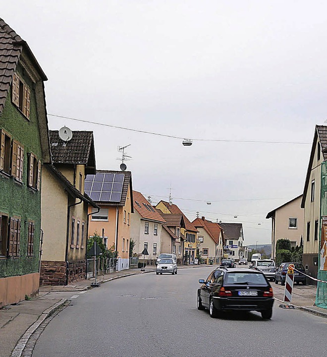 Die Umgestaltung der B3 am nördlichen ...Kippenheim beginnt erst im September.   | Foto: sandra decoux-kone (archiv)