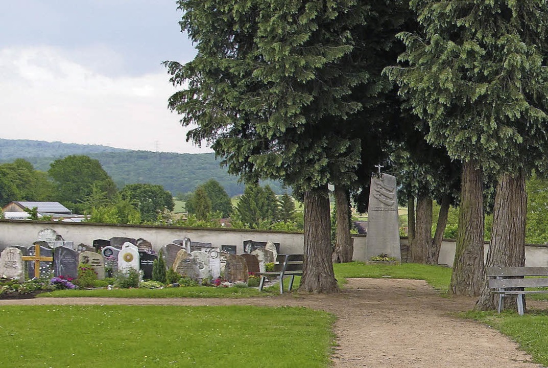 Der Friedhof in Schallbach  | Foto: Jutta Schütz