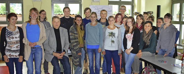 Studierende der Schulsozialarbeit beka...he Einblicke in ihre knftige Arbeit.   | Foto: Thomas Loisl Mink