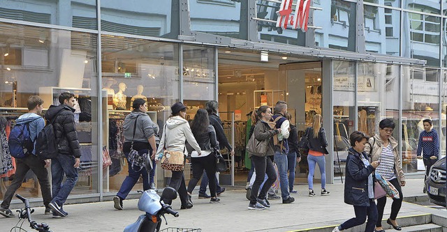 Die Einkaufsstadt befindet sich im Aufschwung.   | Foto: Ingrid Bhm-Jacob