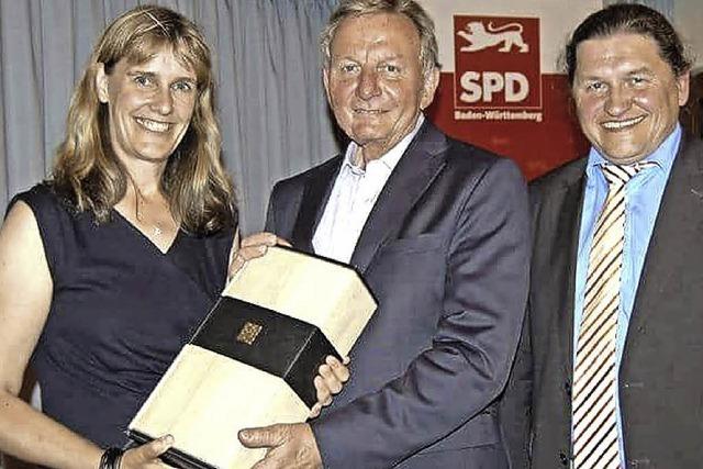 Im Einsatz gegen ein Imageproblem der SPD in lndlichen Gebieten