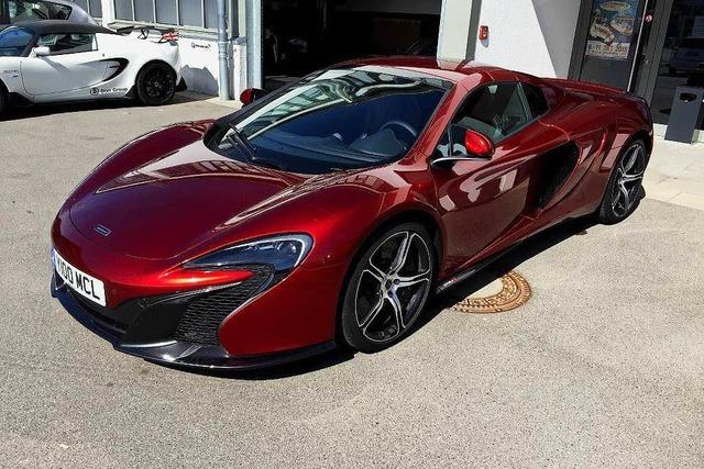 Eine Fahrt mit dem McLaren Spider 650S