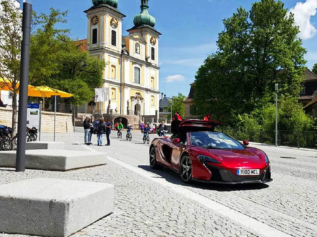 In Donaueschingen macht sich der Spider auch ganz gut.