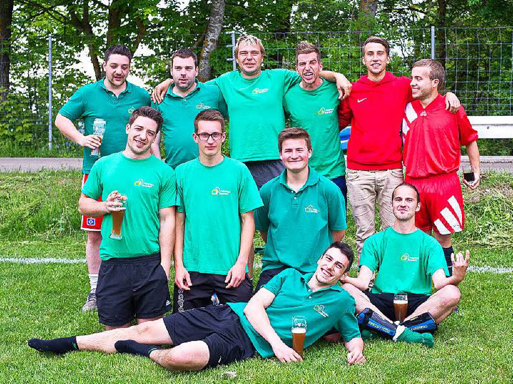 Das Team „Holzhaus Bonndorf“ im Mittelfeld auf Platz 5.