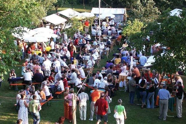 Wein im Garten in Efringen-Kirchen