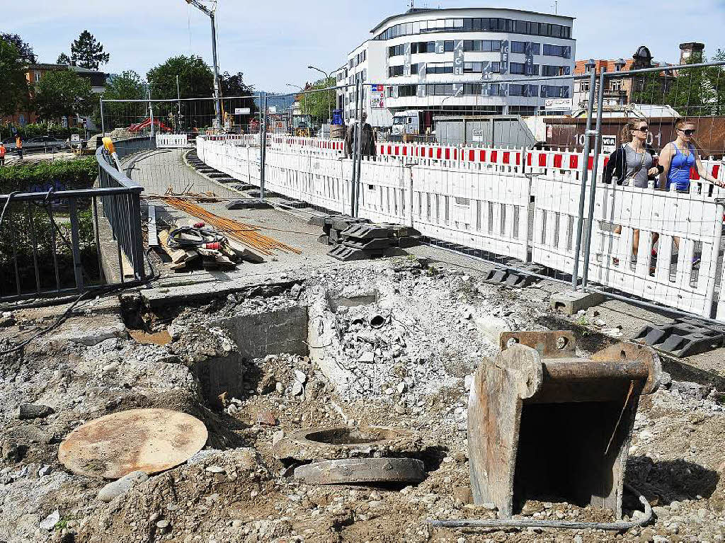 Grobaustelle Kronenbrcke