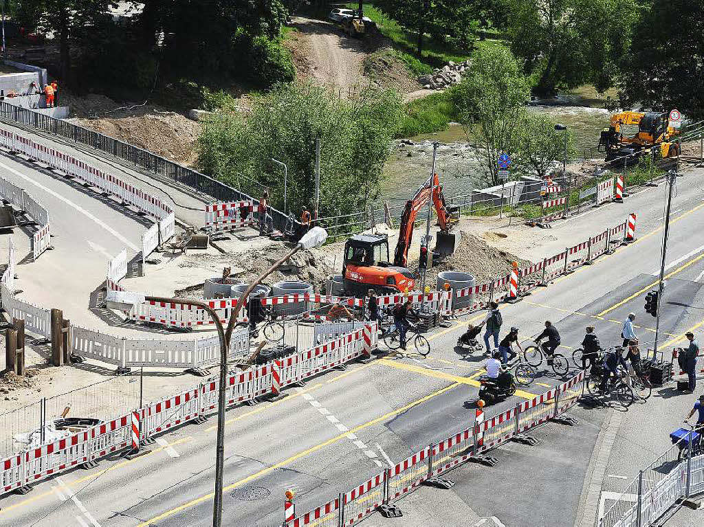 Grobaustelle Kronenbrcke