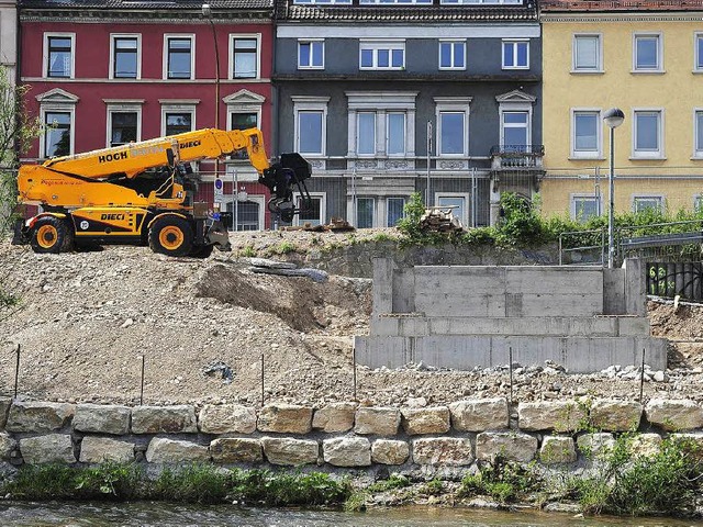 Eine Riesenbaustelle mitten in der Sta...cke. Mehr Bilder in einer Fotogalerie  | Foto: Thomas Kunz