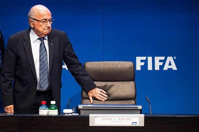Fifa-Boss Blatter sieht Hass und Verschwrung