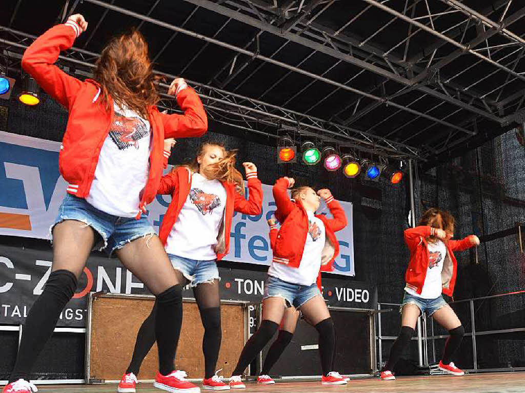 Beim Street Dance Contest bei Wein & Musik in Staufen ist der Nachwuchs am Start.